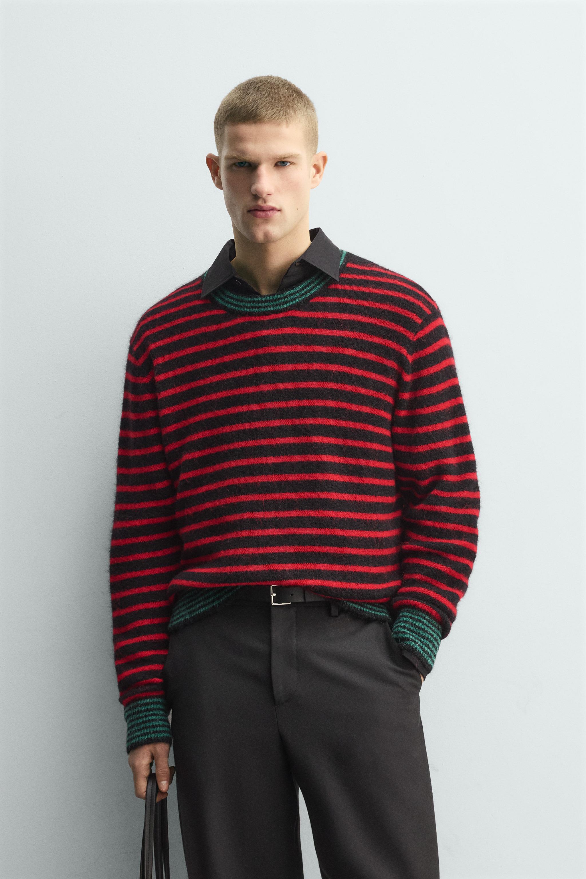 STRIPED JACQUARD JUMPER